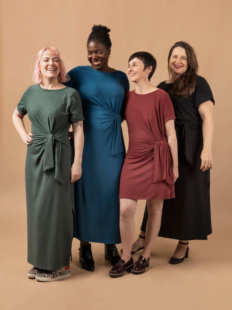 brise knit dress Brise Knit Dress by Closet Core Patterns and Core Fabrics