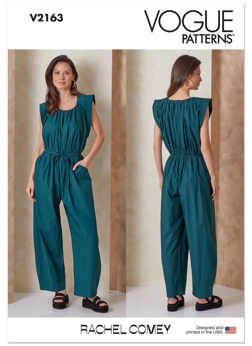 V2163 | Misses' Jumpsuit by Vogue and Rachel Comey | Threadloop