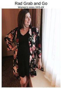 Women's Grab and Go Robe by Rad Patterns | Threadloop