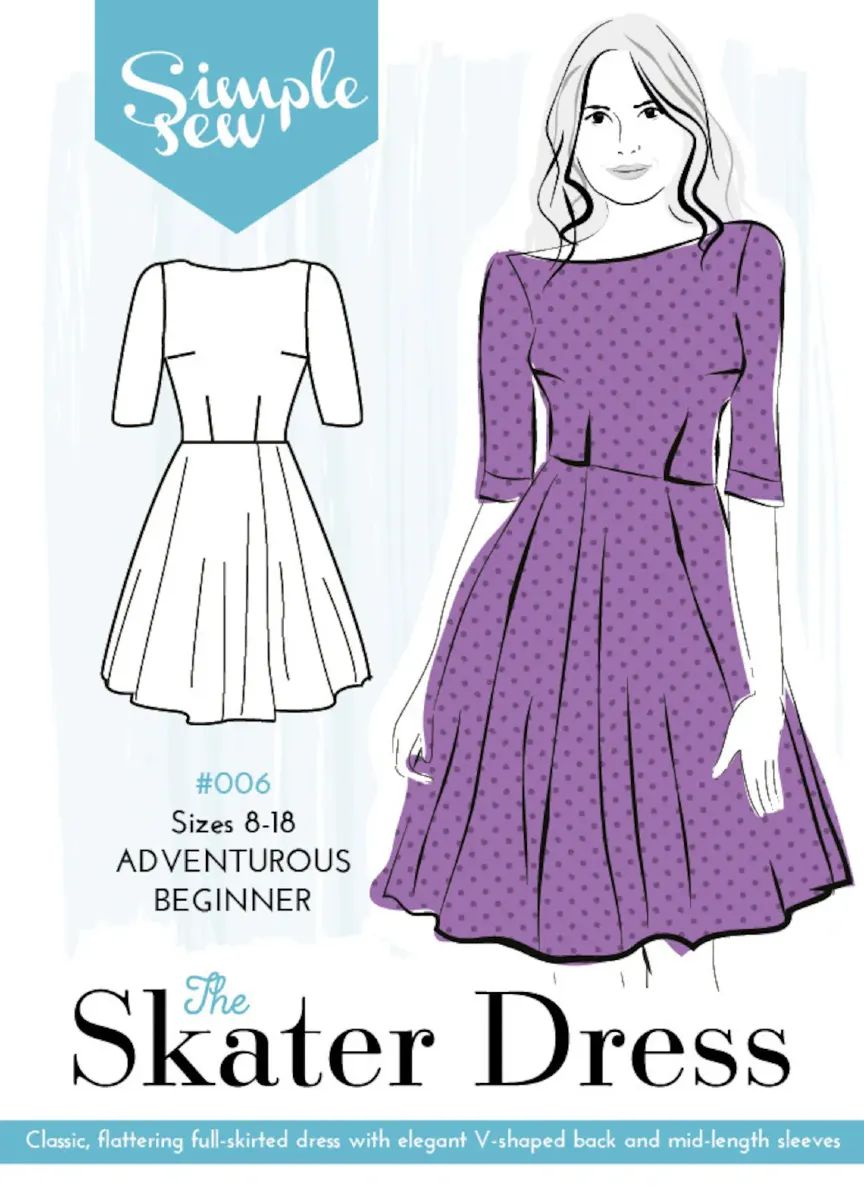 The Skater Dress #006 by Simple Sew Patterns | Threadloop