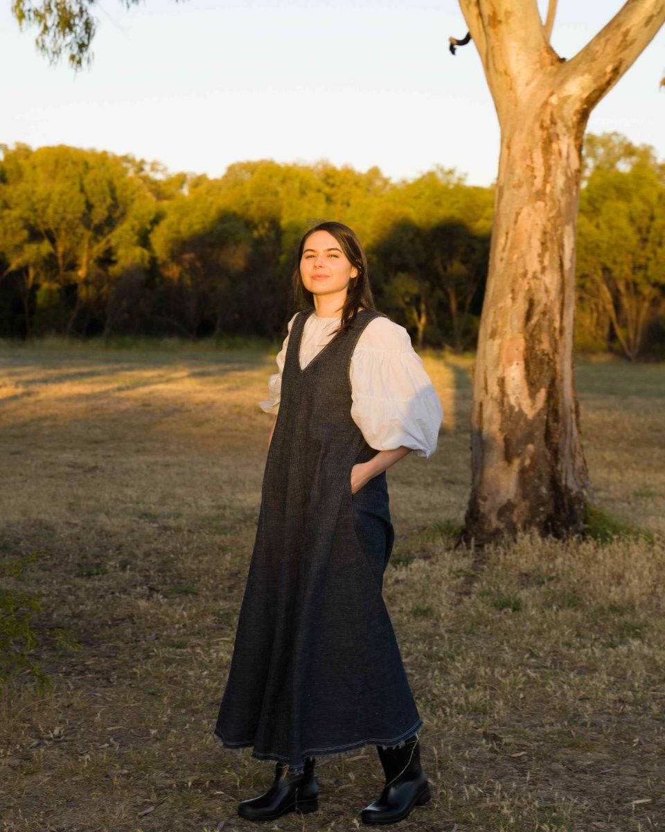Ora Pinafore by Soften Studio | Threadloop